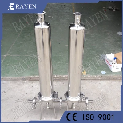 Sanitary Stainless Steel Filter Housing Manufacturers Single Cartridge Filter Housing